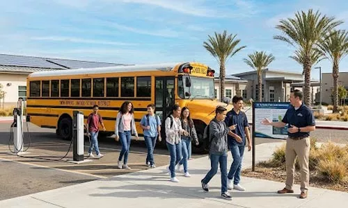 California school EV future