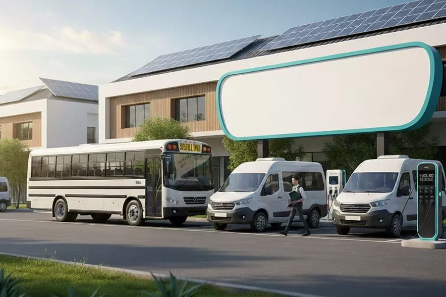 Electric Fleet Services for Schools